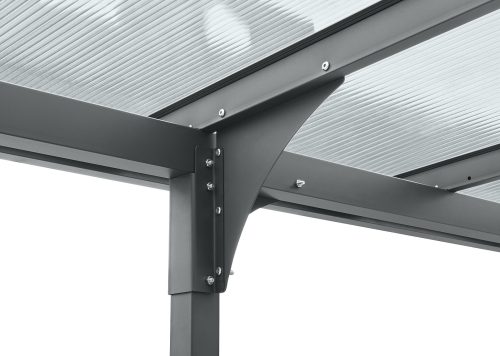 pergola LANITPLAST ALU 53 antracit + bronz PC LG4121