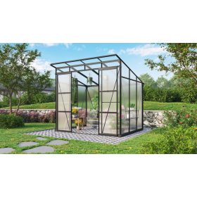 üvegház VITAVIA PLAYA 5900 PC 6 mm fekete színű LG4125