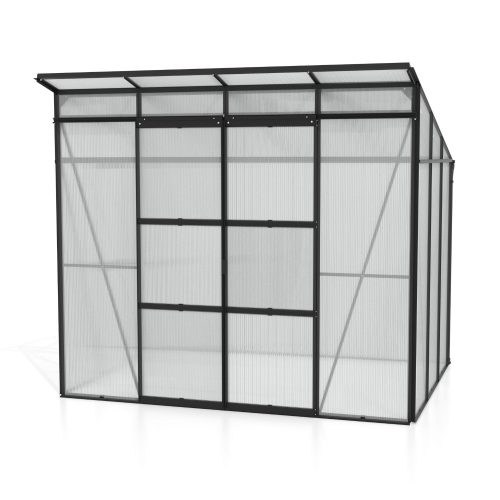 üvegház VITAVIA PLAYA 5900 PC 6 mm fekete színű LG4125