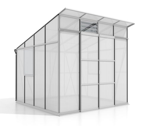 üvegház VITAVIA PLAYA 7600 PC 6 mm ezüst színű LG4126