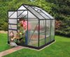 üvegház VITAVIA VENUS 3800 PC 6 mm fekete színű LG4135