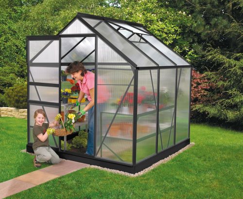 üvegház VITAVIA VENUS 3800 PC 6 mm fekete színű LG4135