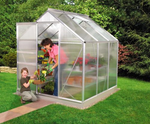 üvegház VITAVIA VENUS 3800 PC 6 mm ezüst színű LG4137