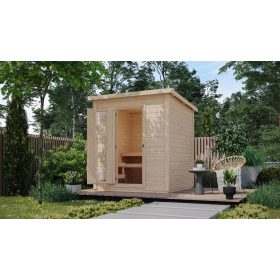 finn szauna KARIBU HYTTI 2 (93862) natur LG4144