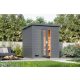 finn szauna KARIBU HYTTI 2 (97707) terragrau LG4145