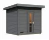 finn szauna KARIBU HYTTI 3 (97711) terragrau LG4147