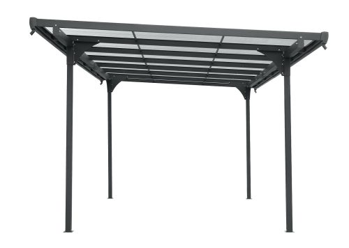pergola LANITPLAST ALU 53 antracit + clear PC LG4148