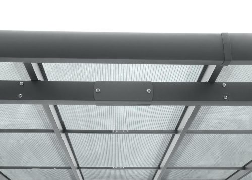 pergola LANITPLAST ALU 53 antracit + clear PC LG4148