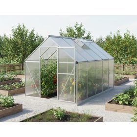   üvegház LANITPLAST SARANA 6x10 PC 4 mm ezüst színű LG4272