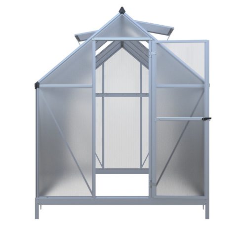üvegház LANITPLAST SARANA 6x10 PC 4 mm ezüst színű LG4272