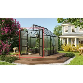 kétszárnyú ajtó VITAVIA (40004237) fekete színű LG4279