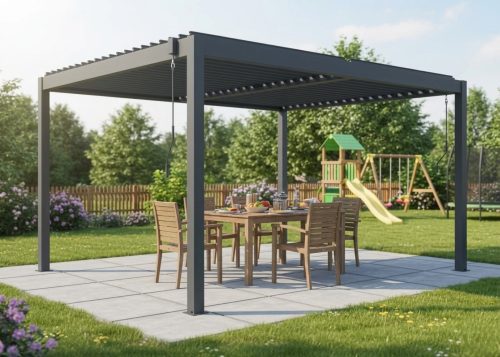 bioklimatikus pergola LANITPLAST BASIC 4x3 m LG4293