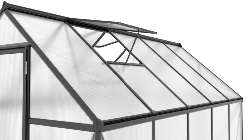 üvegház LANITPLAST SARANA 6x10 PC 4 mm fekete színű LG4333