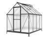 üvegház LANITPLAST SARANA 6x8 PC 4 mm fekete színű LG4334