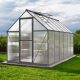 üvegház LANITPLAST SARANA 6x12 PC 4 mm fekete színű LG4335