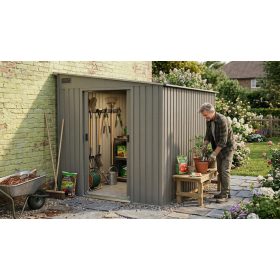bádog kerti ház LANITPLAST WANDHAUS 78 WARM GREY LG4360