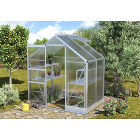 üvegház VITAVIA APOLLO 2500 PC 4 mm ezüst színű LG4373