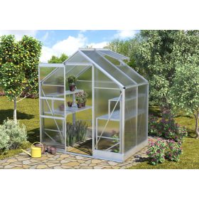 üvegház VITAVIA APOLLO 2500 PC 6 mm ezüst színű LG4387