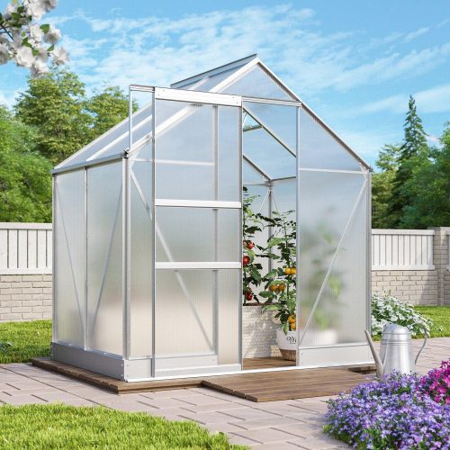 üvegház VITAVIA APOLLO 2500 PC 6 mm ezüst színű LG4387