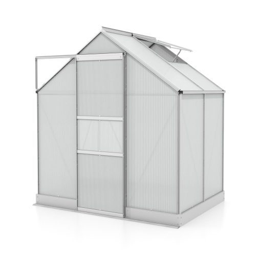 üvegház VITAVIA APOLLO 2500 PC 6 mm ezüst színű LG4387