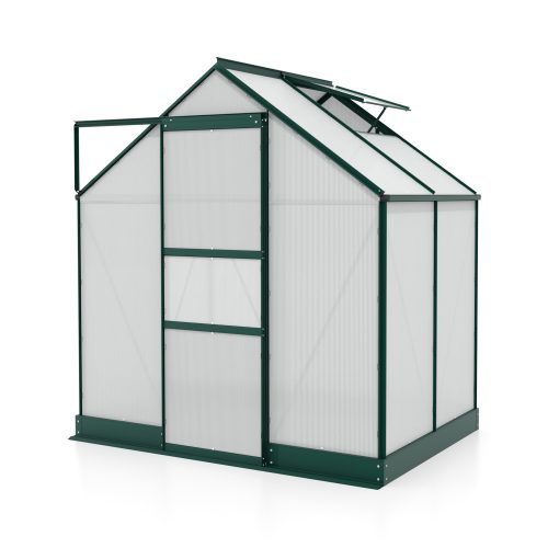 üvegház VITAVIA APOLLO 2500 PC 4 mm zöld színű LG4388