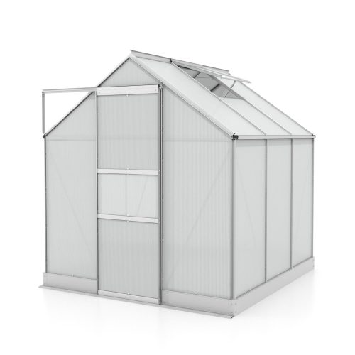 üvegház VITAVIA APOLLO 3800 PC 6 mm ezüst színű LG4393