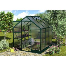 üvegház VITAVIA APOLLO 3800 PC 4 mm zöld színű LG4394