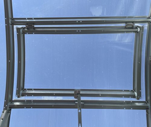 tetőablak üvegházhoz LANITPLAST KYKLOP2 PC 4/6 mm LG4395