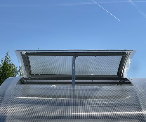 tetőablak üvegházhoz LANITPLAST KYKLOP2 PC 4/6 mm LG4395