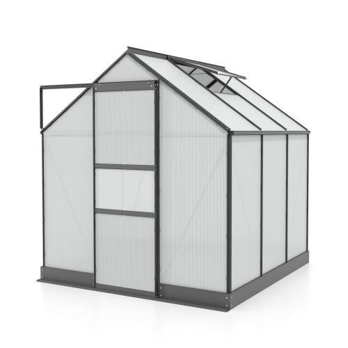 üvegház VITAVIA APOLLO 3800 PC 4 mm fekete színű LG4397