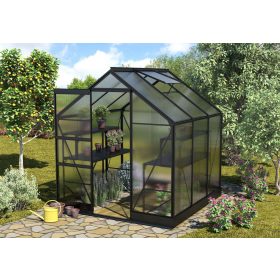 üvegház VITAVIA APOLLO 3800 PC 6 mm fekete színű LG4398