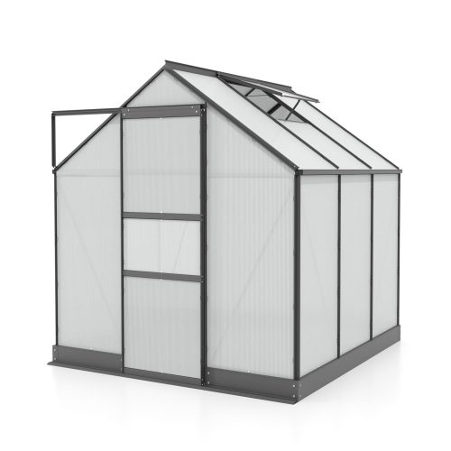 üvegház VITAVIA APOLLO 3800 PC 6 mm fekete színű LG4398