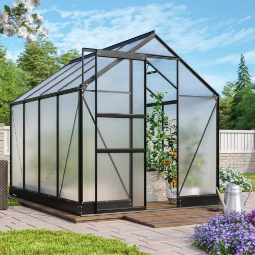 üvegház VITAVIA APOLLO 5000 PC 4 mm fekete színű LG4403