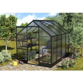 üvegház VITAVIA APOLLO 5000 PC 6 mm fekete színű LG4404