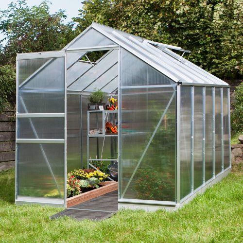 üvegház VITAVIA APOLLO 6200 PC 6 mm ezüst színű LG4406