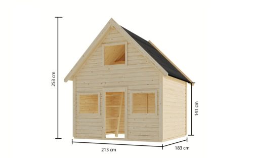 játszóterek gyerekeknek KARIBU KALLE (44577) natur LG4494