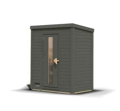 finn szauna KARIBU HYTTI 0 (356) terragrau LG4502