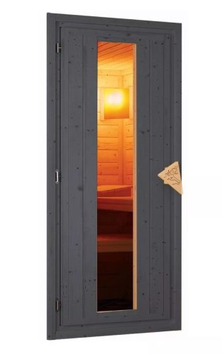 finn szauna KARIBU HYTTI 0 (356) terragrau LG4502