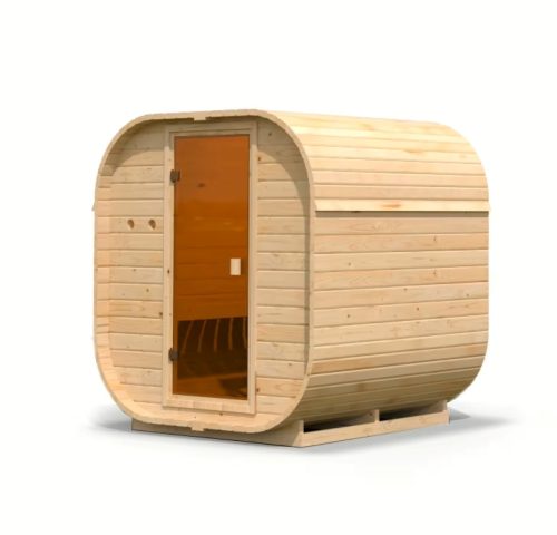 finn szauna KARIBU QUADRO 1 (109) natur LG4536