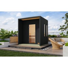 finn szauna KARIBU ARCADIA (34255) fekete LG4613