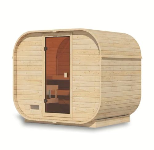 finn szauna KARIBU QUADRO 1 PLUS (35445) natur LG4614