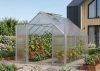 üvegház LANITPLAST SARANA 8x12 PC 4 mm ezüst színű LG4748