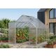 üvegház LANITPLAST SARANA 8x12 PC 4 mm ezüst színű LG4748