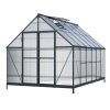 üvegház LANITPLAST SARANA 8x12 PC 4 mm fekete színű LG4749