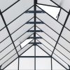 üvegház LANITPLAST SARANA 8x12 PC 4 mm fekete színű LG4749