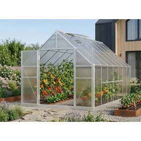   üvegház LANITPLAST SARANA 8x14 PC 4 mm ezüst színű LG4750