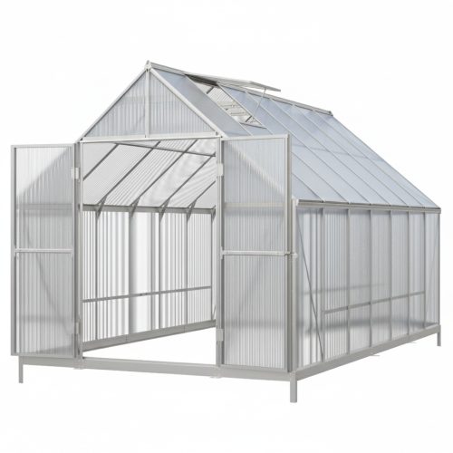 üvegház LANITPLAST SARANA 8x14 PC 4 mm ezüst színű LG4750