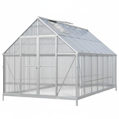 üvegház LANITPLAST SARANA 8x14 PC 4 mm ezüst színű LG4750