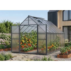   üvegház LANITPLAST SARANA 8x14 PC 4 mm fekete színű LG4751