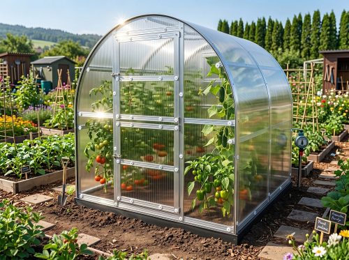 üvegház LANITPLAST KYKLOP2 2x2 m PC 4 mm LG4752